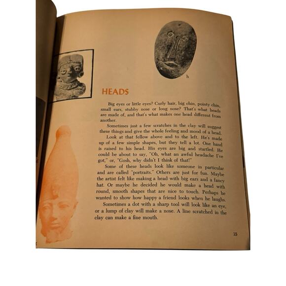 Vintage 1968 Scholastic Book Clay Wood & Wire Sculpture How To Art Harvey Weiss - Picture 10 of 13